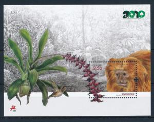 [32119] Korea 2010 Wild Animals Mammals Biodiversity Monkey MNH Sheet