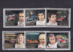 SA17c Umm al-Qiwain, UAE 1972  Racing Drivers used stamps