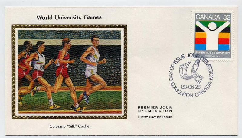 Canada First day cover #981, World University Games