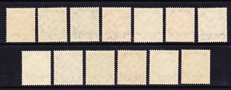 Poland, N17-N29, Unused OG NH, Set, German Occupation