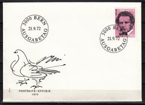 Switzerland, Scott cat. 550. Composer A. Honegger. First day cover. ^