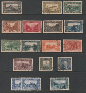 Bosnia & Hertz. a small lot mainly used imperfs