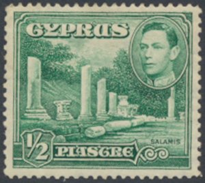 Cyprus    SC#  144   MLH  spacefiller   short perfs   see details & scans