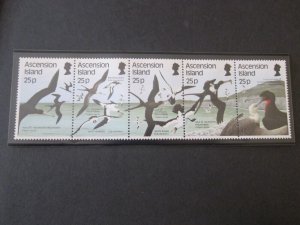 Ascension 1987 Sc 430 bird set MNH