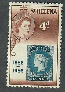 St Helena #154 Mint Hinged single