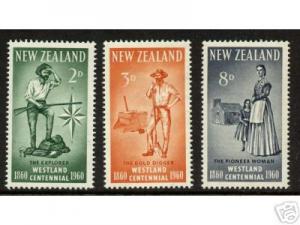 New Zealand 330-2 MNH - Westland Centennial
