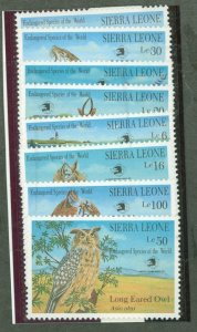 Sierra Leone #1137-44  Single (Complete Set)