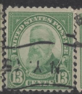 US Stamp #694 - Benjamin Harrison - Regular Issue 1931