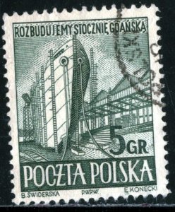 POLAND - SC #560 - Used - 1952 - Item Poland176NS10