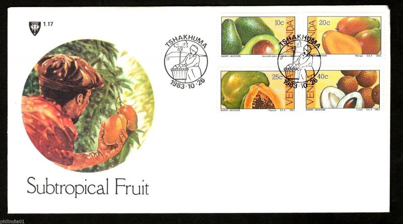 Venda 1983 Subtropical Fruits Mango Papaya Plant Sc 104-107 FDC # 16262