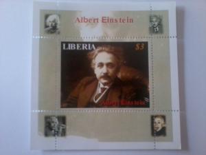 LIBERIA CINDERELLA SHEET EINSTEIN