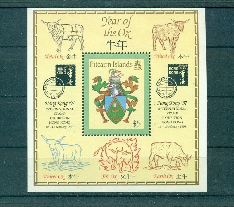 Pitcairn Is. - Sc# 463. 1997 Coat of Arms. MNH $7.25.