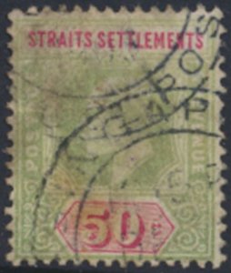 Straits Settlements    SC# 121 Used spacefiller   see details & scans