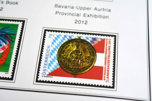 COLOR PRINTED AUSTRIA 2011-2020 STAMP ALBUM PAGES (101 illustrated pages)