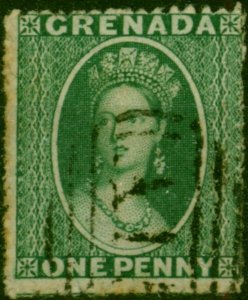 Grenada 1862 1d Green SG2 Fine Used (3)