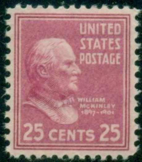 #829, 25¢ WILLIAM MCKINLEY PREXIE LOT OF 200 MINT STAMPS SPICE UP YOUR MAILINGS!