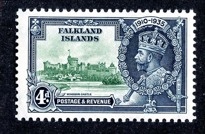 1935 Falkland Sc.# 79 m* cv $24 ( JUB 232 )