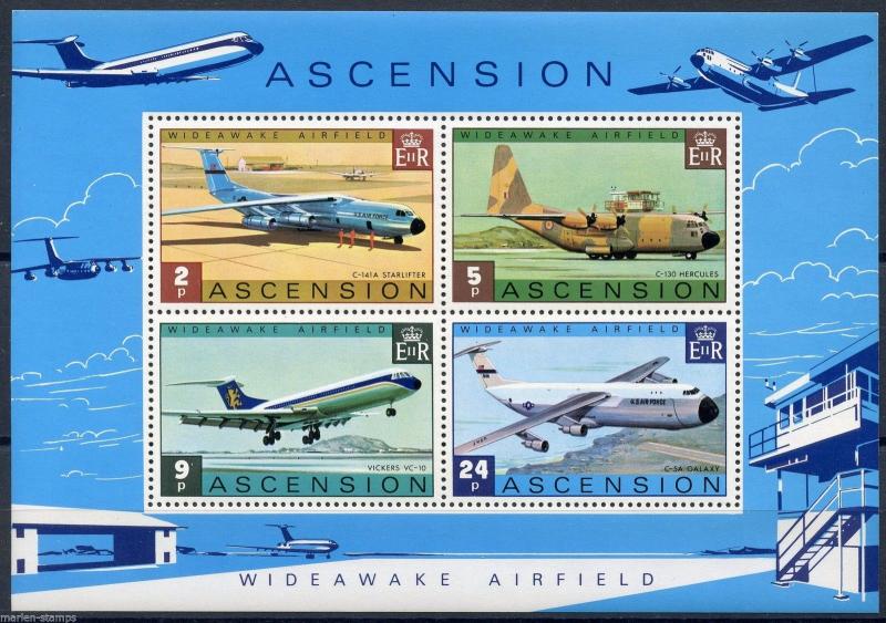 ASCENSION ISLAND  AIRFIELD  SCOTT#188a MINT NEVER HINGED FULL ORIGINAL GUM