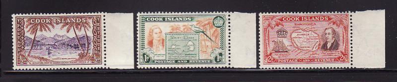 Cook Islands 131-133 MNH Various (A)