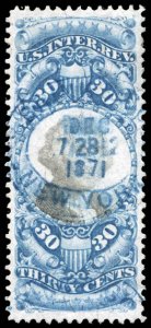 United States #R113 Used  extremely fine with 2017 P.S.E. certificate graded ...