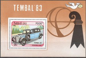 B0559 1983 Laos Transport Automobiles Historical Cars Tembal 83 1Bl Mnh