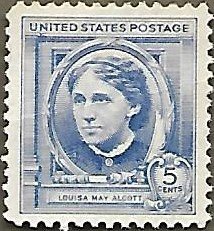 United States #862 5c Louisa May Alcott MNG (1940)