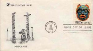 United States, First Day Cover, Art