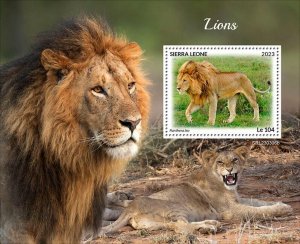 2024 05 - SIERRA LEONE - LIONS                  1V  complet set    MNH **