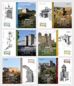 Portugal - Postfris/MNH - Complete set Castles 2023