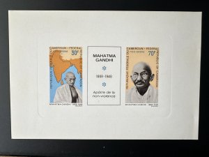 Cameroon 1968 Mi. 557 / 561 Luxury Proof Mohandas Mahatma Gandhi Nonviolence-