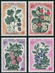 Scott #400-3 Berries MNH