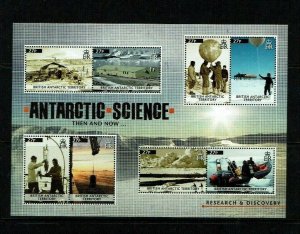 British Antarctic Territory: 2011 Antarctic Science 3 M/sheets MNH