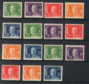 SWEDEN 1920s - 1950s INTERESTING LOT INCLUDING BETTER MNH STAMPS + SOME EXTRAS