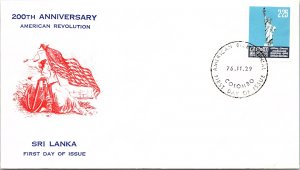 Ceylon, Worldwide First Day Cover, Americana