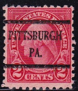 Precancel - Pittsburgh, PA PSS 583-43 - Bureau Issue