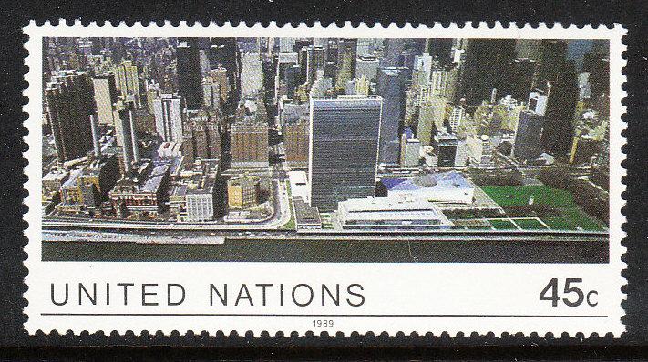 549 United Nations 1989 UN Headquarters MNH