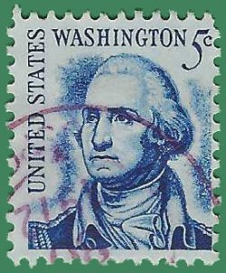 #1283b 5c George Washington (Redrawn) 1967 Used