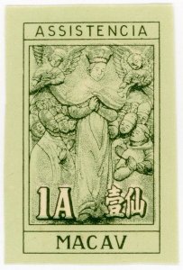 (I.B) Portugal Colonial Cinderella : Macau Charity Tax 1a