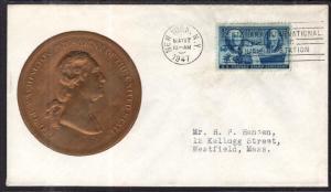 US 947 Postage Stamp 1st Fulton Typed FDC