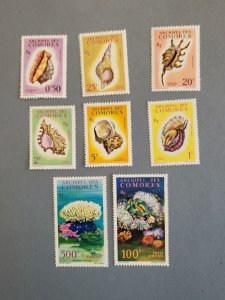 Stamps Comoro Scott #48-53, C5-6 nh