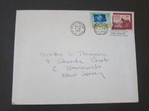 United Nations (NY) 1953 & 1962 Cover