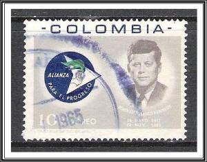 Colombia #C455 Airmail Used