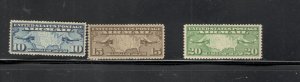 US SCOTT# C7-C9, MNH, COMPLETE SET