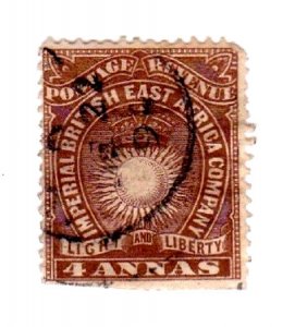 British East Africa stamp #19, used