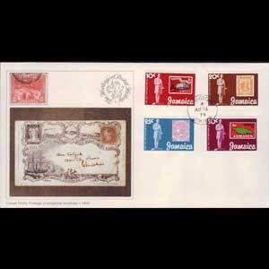 JAMAICA 1979 - FDC - 457-60 Rowland Hill