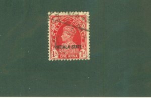 NABHA  INDIAN STATE O42 USED BIN $2.00