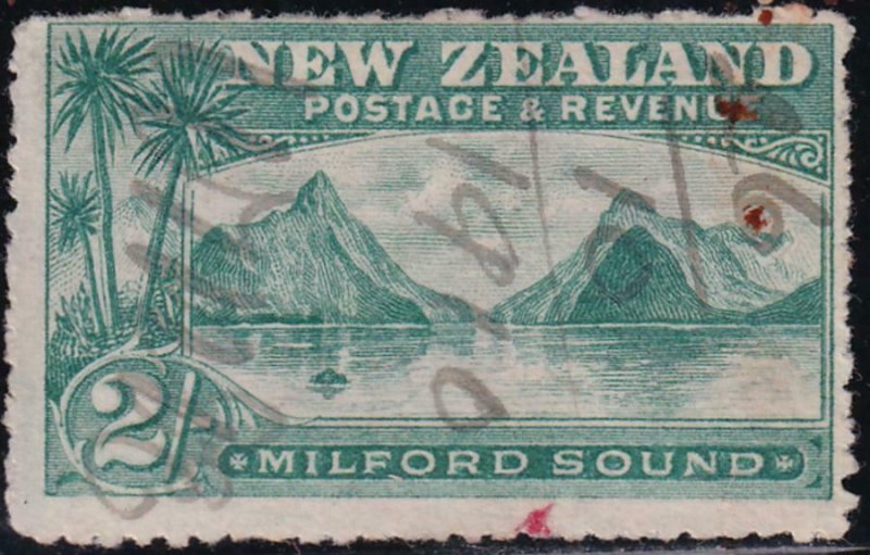 New Zealand 1898 SC 82 Used