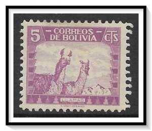Bolivia #253 Llamas NG