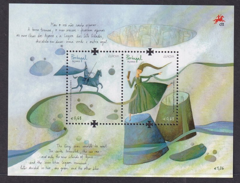 Azores 529 Souvenir Sheet MNH VF