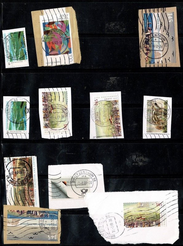 Germany postmarks Briefzentrum 1-99